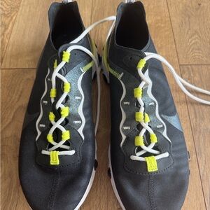 Stylish Black and Neon Nike Shoes